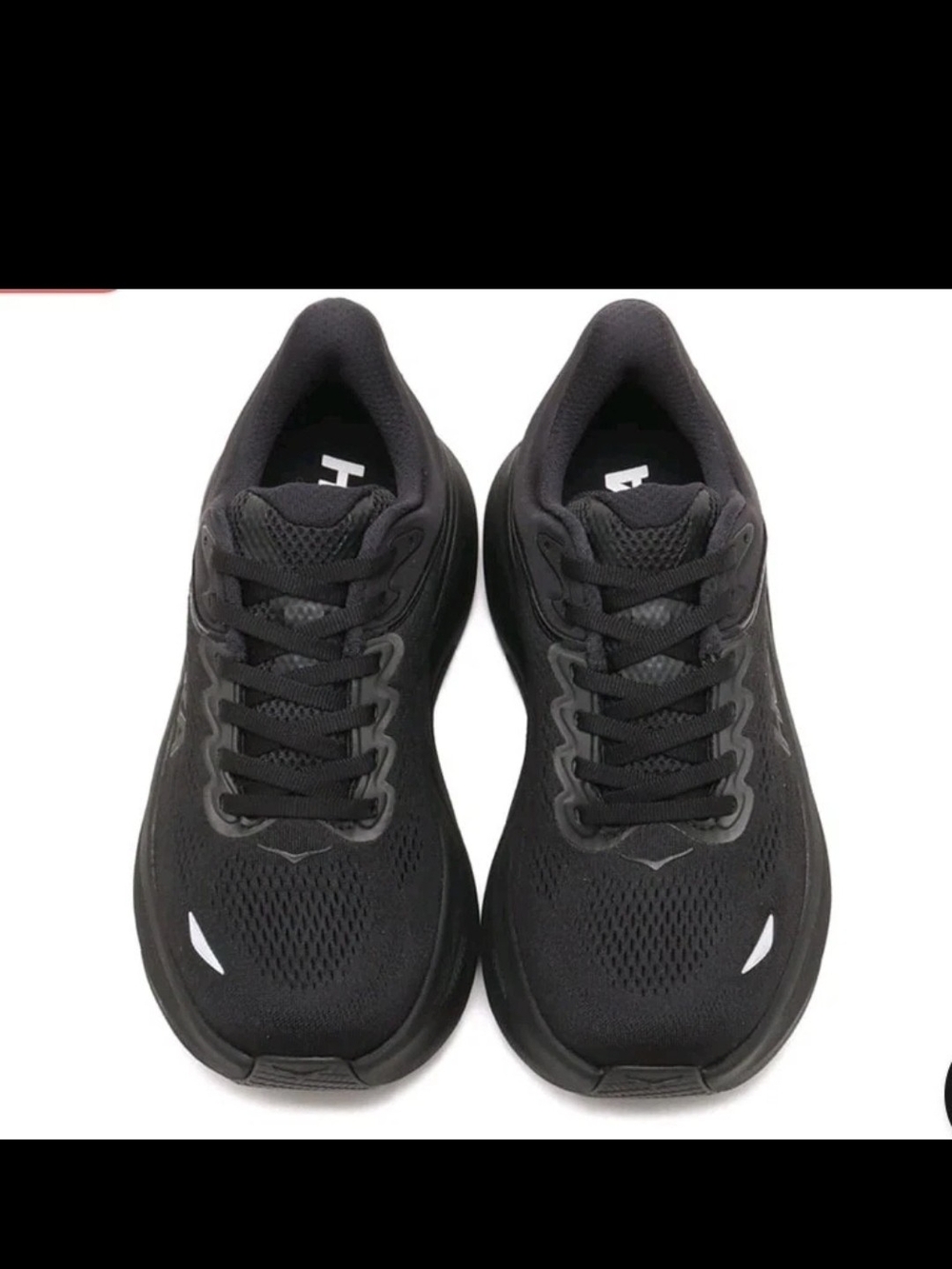 Hoka One One Bondi 9 Triple Black 1162012-BBLC Women's Size 9